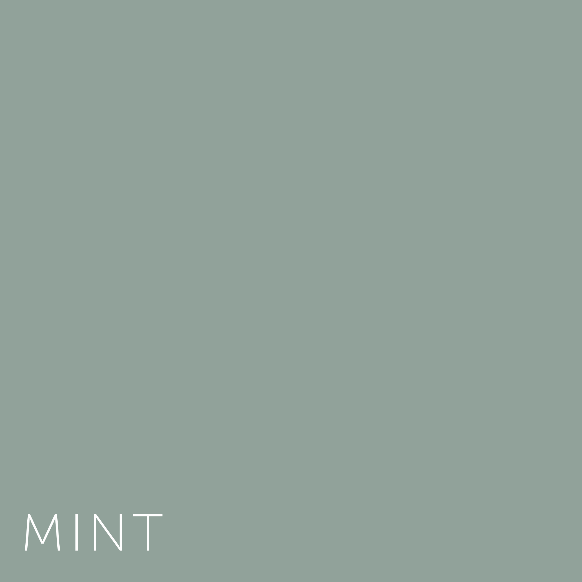 volgorde Correspondentie pakket Verf - Kleuren Mint | Home Made By