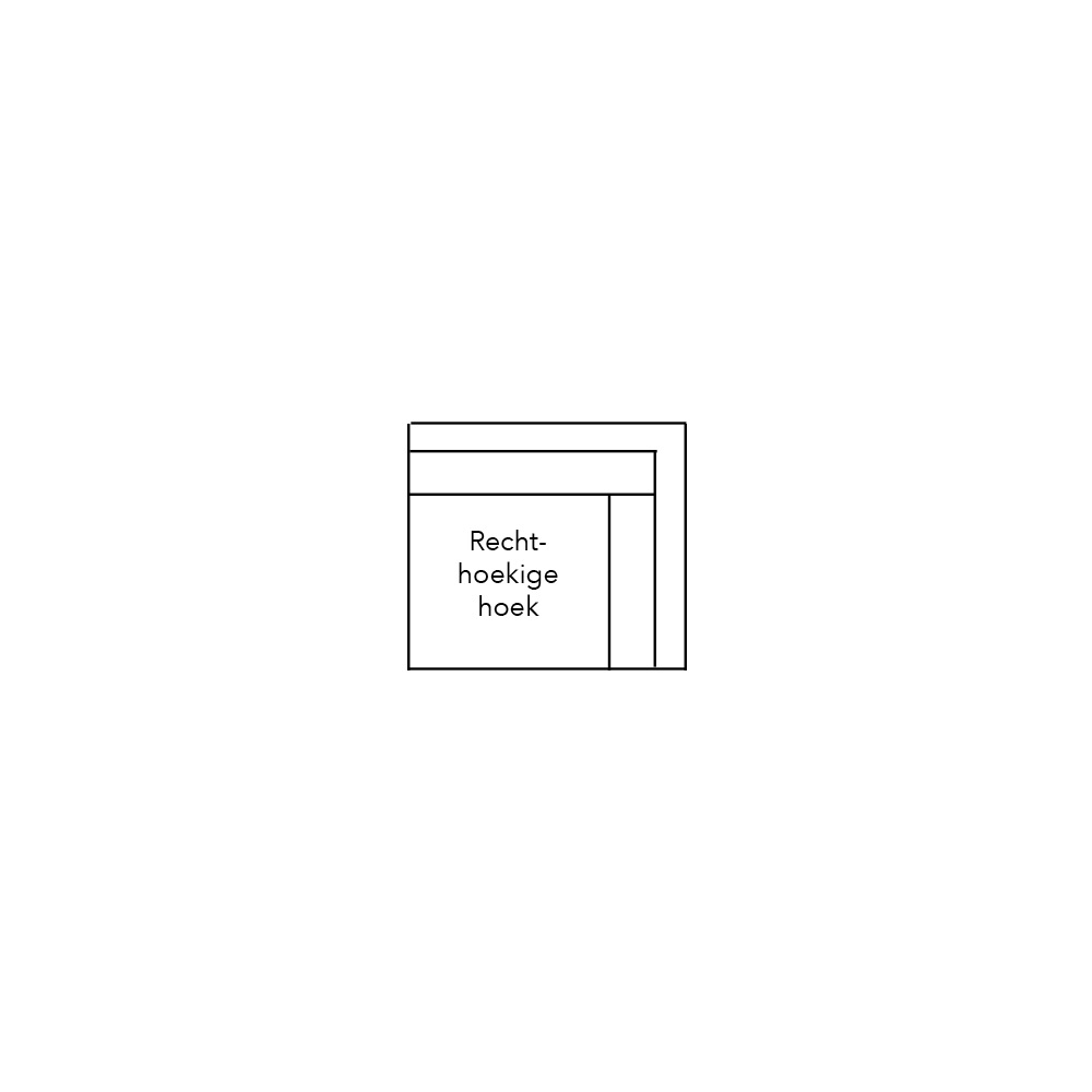 Sculpt Xl Sofa Rechthoekige Hoek