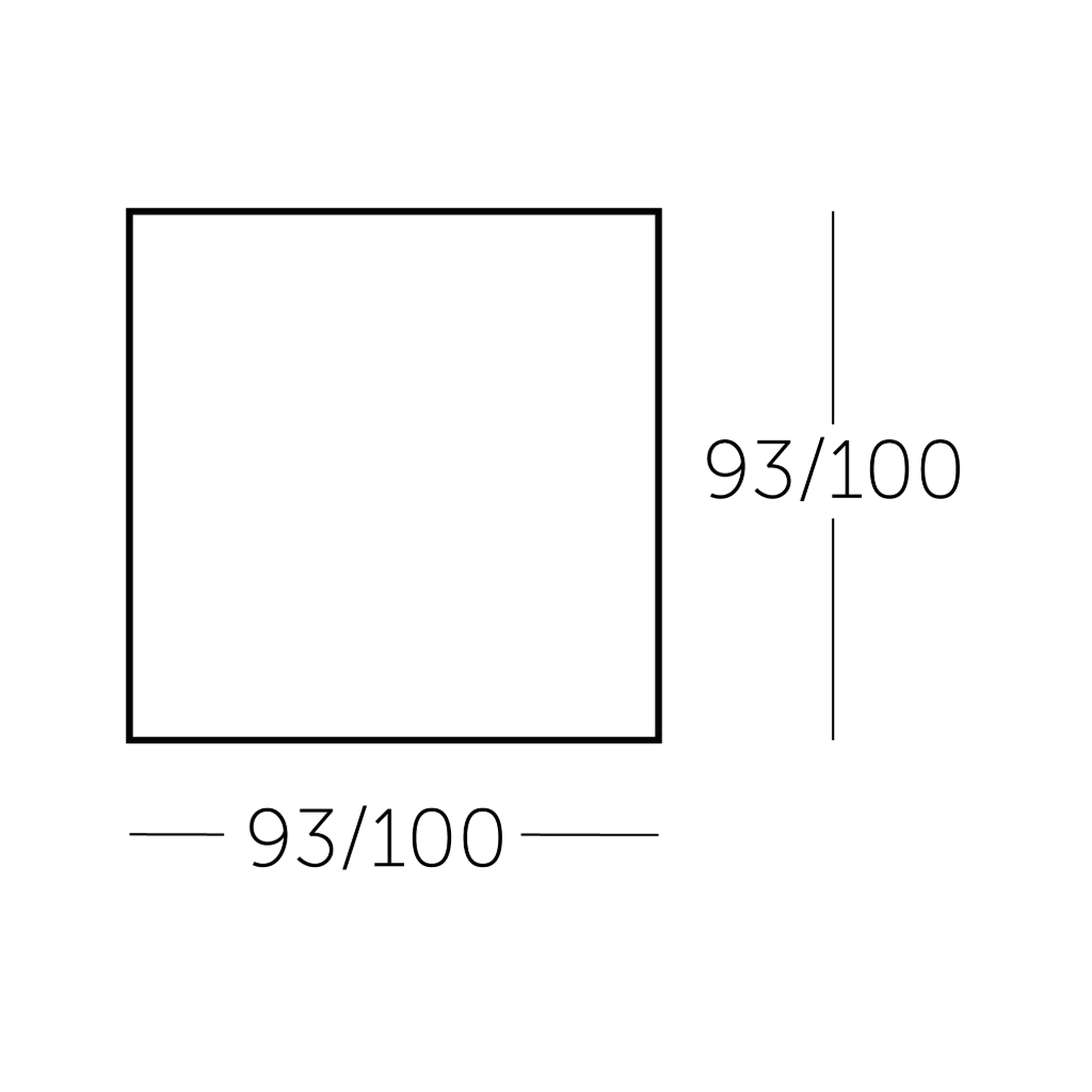 Connect XL Sofa selection poef 100x100cm